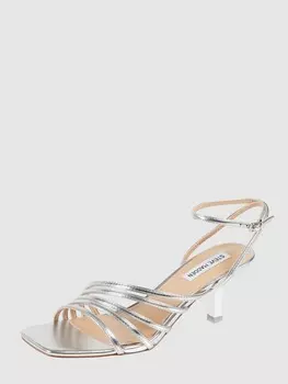 Сандалии с ремешками на щиколотке модель "Aglow" Steve Madden, серебро