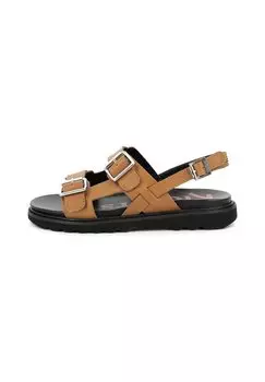 Сандалии с ремешками NEOSUMMER Kickers, цвет camel