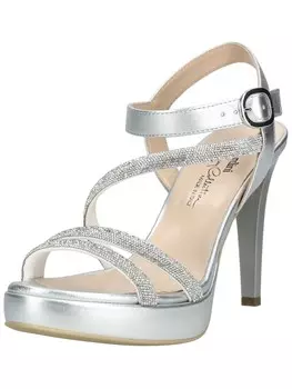 Сандалии с ремешками Nero Giardini, серебряный