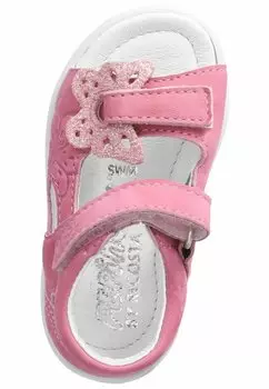 Сандалии с ремешками Pepino, розовый