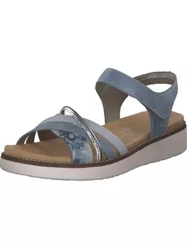 Сандалии с ремешками REMONTE Strap Sandals, цвет smoke blue/light blue