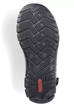 Сандалии с ремешками Rieker, черный