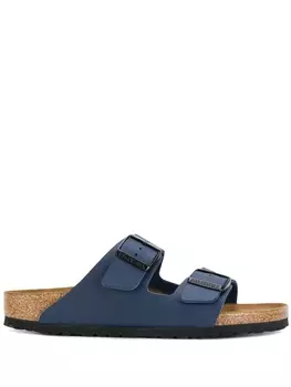 Сандалии с ремешками с пряжками Birkenstock, синий