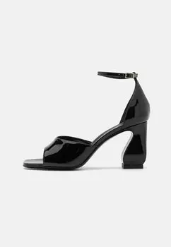 Сандалии с ремешками SI ROSSI, цвет nero