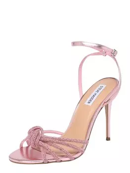 Сандалии с ремешками Steve Madden Bedazzle, темно-розовый