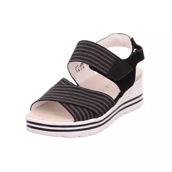 Сандалии с ремешками Waldlufer, черный