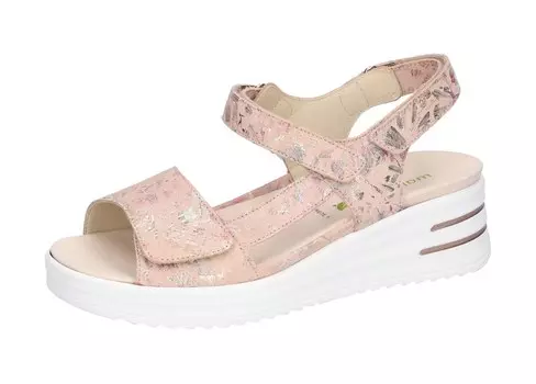 Сандалии с ремешками WALDLUFER, цвет Apricot