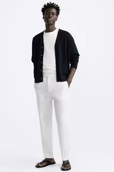 Сандалии с ремешками ZARA, черный