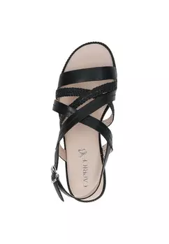 Сандалии с ремешком Caprice, черный