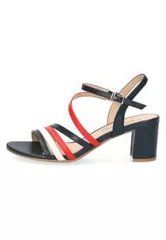 Сандалии с ремешком Caprice, цвет ocean/red/wht#