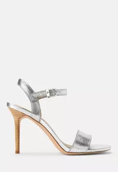 Сандалии с ремешком GWEN HEEL Lauren Ralph Lauren, цвет polished silver