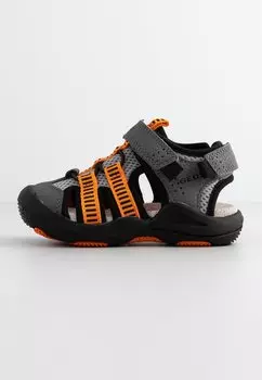 Сандалии с ремешком KYLE Geox, цвет grey/orange