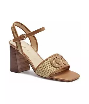 Сандалии с ремешком на платформе Guess, коричневый