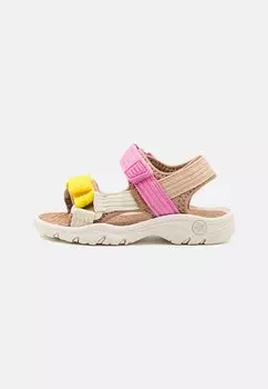 Сандалии с ремешком NICO UNISEX Bisgaard, цвет yellow/pink