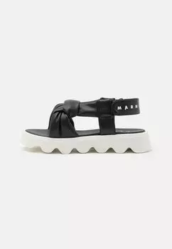 Сандалии с ремешком UNISEX Marni, цвет black