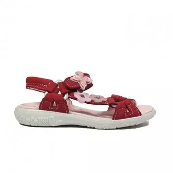 Сандалии с рип-лентой Ricosta, красный