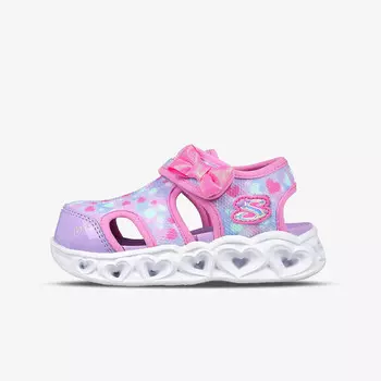 Сандалии с сердечками Skechers, мультиколор