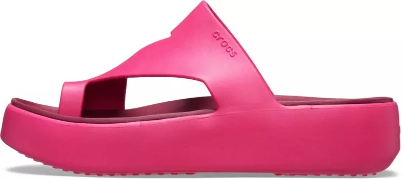 Сандалии с Т-образной перемычкой Crocs Getaway, розовый
