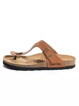 Сандалии с т-образной планкой Bayton MELIA, коричневый