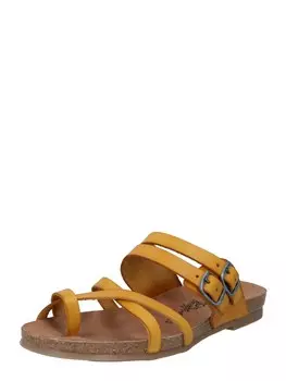 Сандалии с т-образной планкой COSMOS COMFORT, желтый