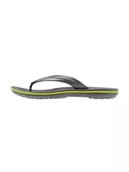 Сандалии с т-образной планкой Crocs Flip, цвет Graphite