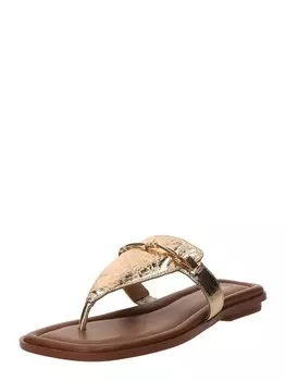 Сандалии с т-образной планкой MICHAEL Michael Kors LENA, золотой