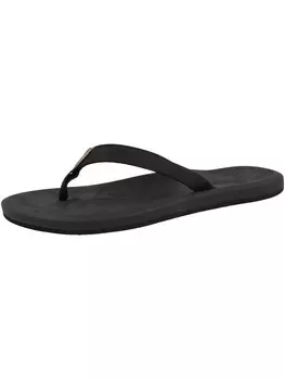 Сандалии с т-образной планкой REEF Tides, черный