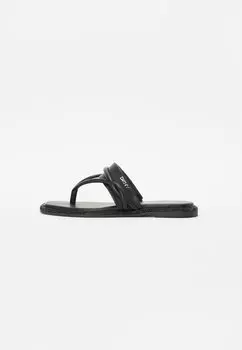 Сандалии с Т-образной застежкой BAIRD DKNY, черный