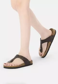 Сандалии с Т-образной застежкой FLAMINGO EVERAU, коричневый