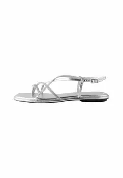 Сандалии с Т-образной застежкой FOREVER COMFORT BLING TOE LOOP Next, серебристый
