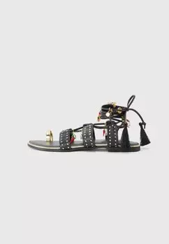 Сандалии с Т-образной застежкой IONE - Ankle cuff sandals Gioseppo, черный