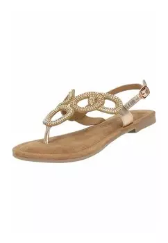 Сандалии с Т-образной застежкой Lazamani, оранжевый