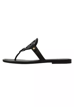 Сандалии с Т-образной застежкой MILLER Tory Burch, черный