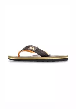 Сандалии с Т-образной застежкой MOLOKAI LAYBACK Quiksilver, зеленый