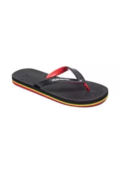 Сандалии с Т-образной застежкой Quiksilver, черный