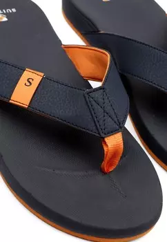 Сандалии с Т-образной застежкой Suitable, темно-синий