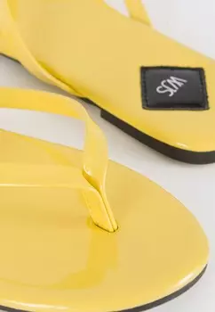 Сандалии с Т-образной застежкой WJS, желтый