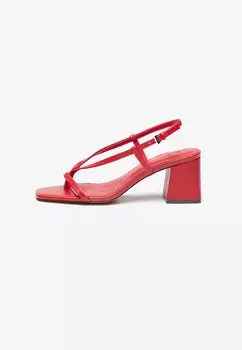 Сандалии с Т-образной застежкой Zign, красный