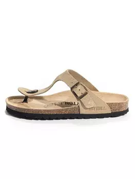 Сандалии с т-образным ремешком Bayton T-Bar Sandals Melia, бежевый
