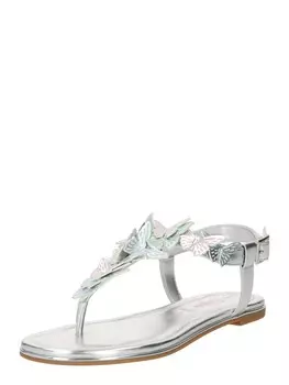 Сандалии с т-образным ремешком BUFFALO T-Bar Sandals, серебряный