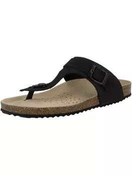 Сандалии с т-образным ремешком GEOX T-Bar Sandals Brionia, черный