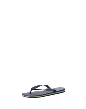 Сандалии с Т-образным ремешком HAVAIANAS BRASIL, темно-синий