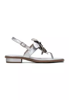 Сандалии с Т-образным ремешком IBIZA Hispanitas, серебро