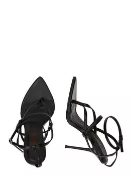 Сандалии с Т-образным ремешком Misspap, черный