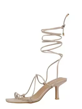 Сандалии с Т-образным ремешком Nasty Gal, обнаженная