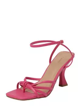 Сандалии с т-образным ремешком Oasis T-Bar Sandals, розовый