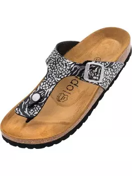 Сандалии с т-образным ремешком Palado T-Bar Sandals Kos, цвет black/silver