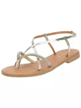 Сандалии с т-образным ремешком SCAPA T-Bar Sandals, золотой