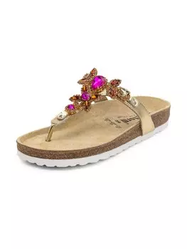 Сандалии с Т-образным ремешком VITAFORM, смешанные цвета