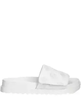 Сандалии с тиснением GUESS USA, белый